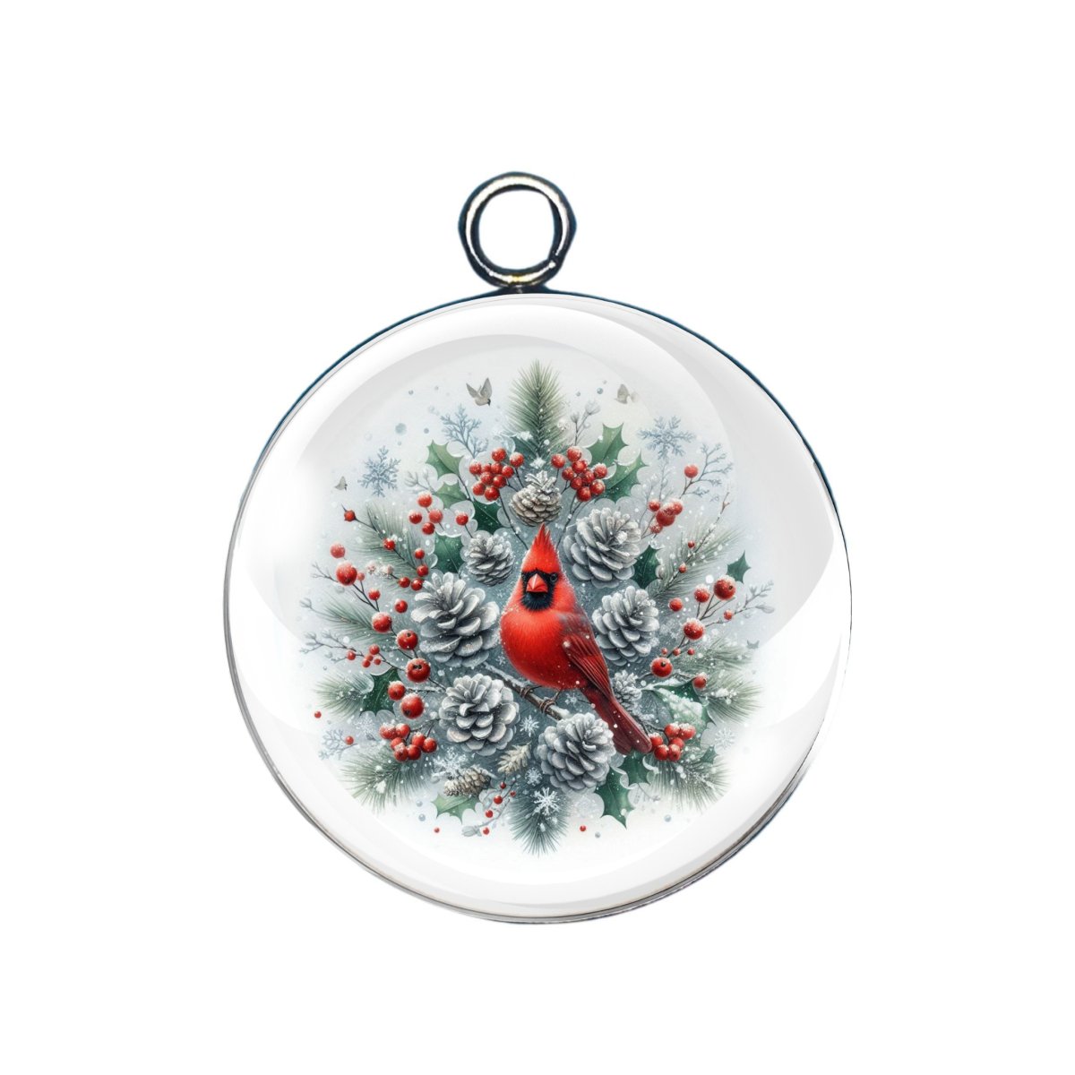 Holiday Bird Charms