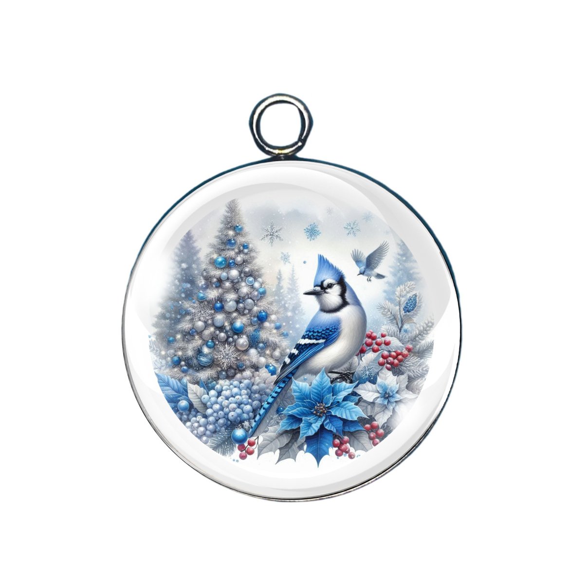 Holiday Bird Charms