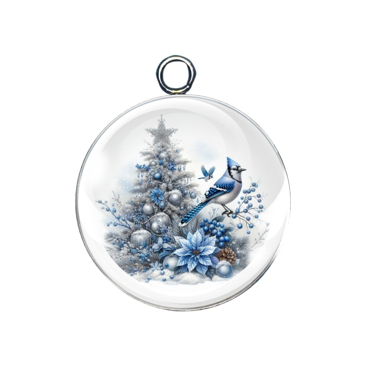 Holiday Bird Charms