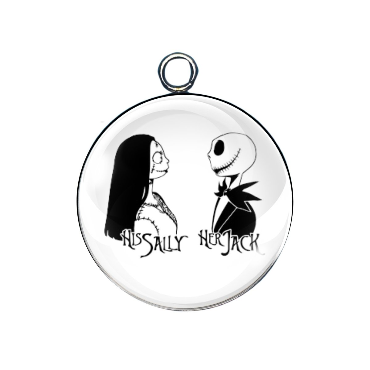 Jack & Sally Halloween Charms