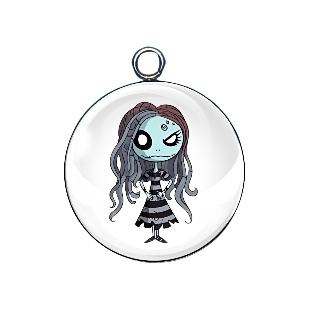 Jack & Sally Halloween Charms