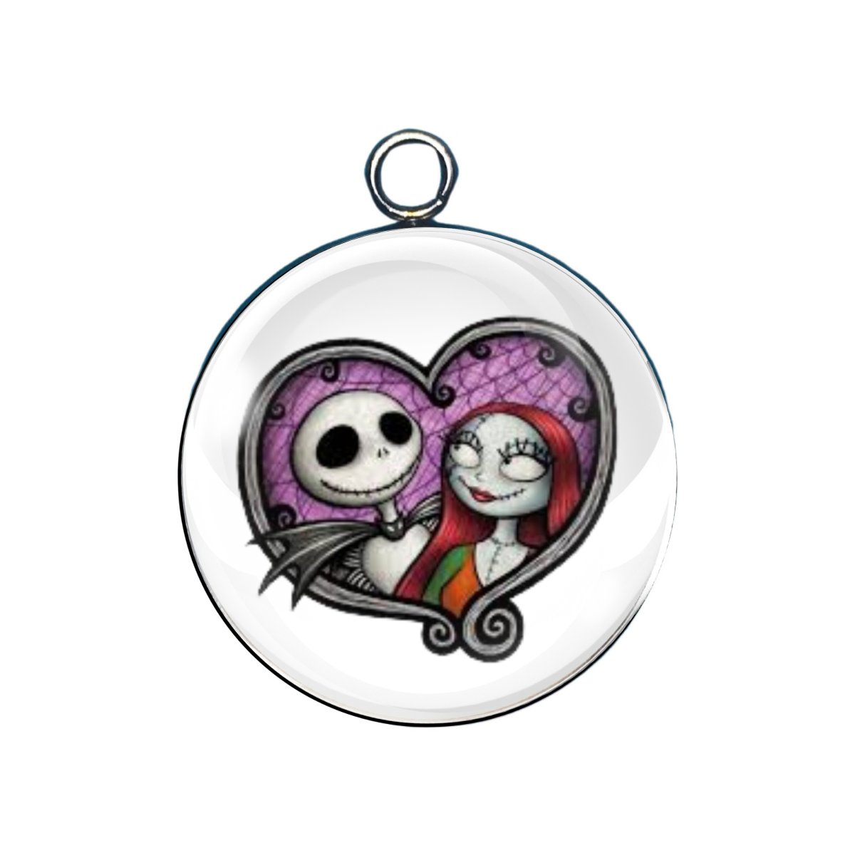 Jack & Sally Halloween Charms