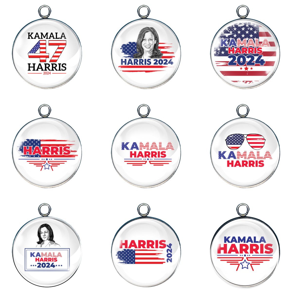 Kamala Harris 2024 Charms