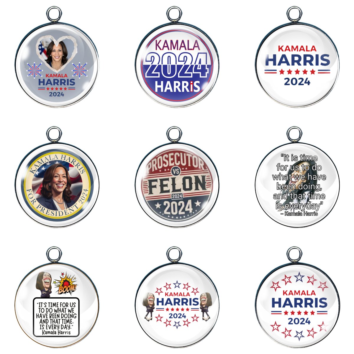 Kamala Harris Charms