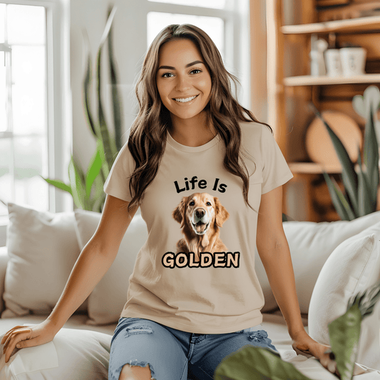 Life is Golden Tee, Positive Vibes Shirt,