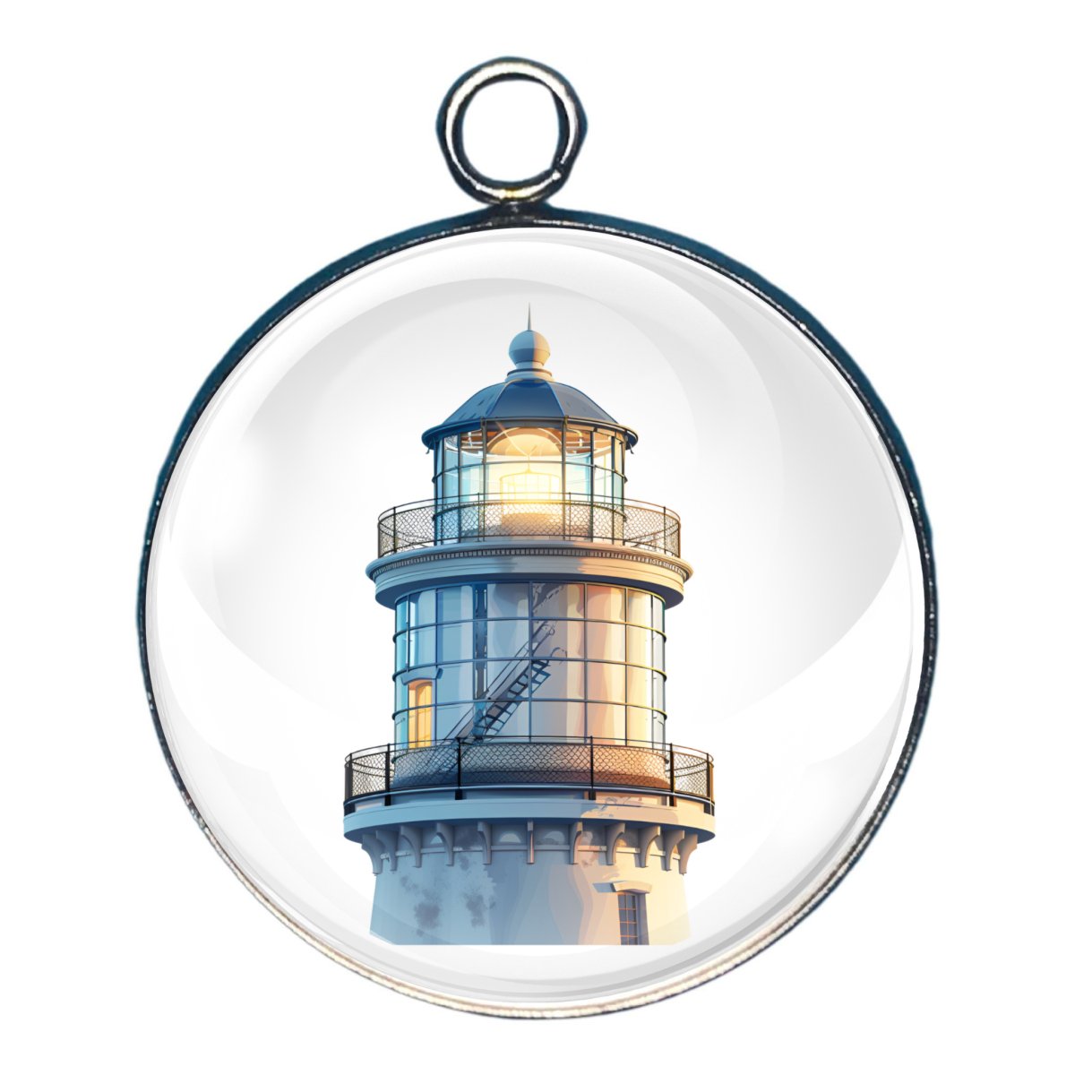 charm of the top of a lighthouse