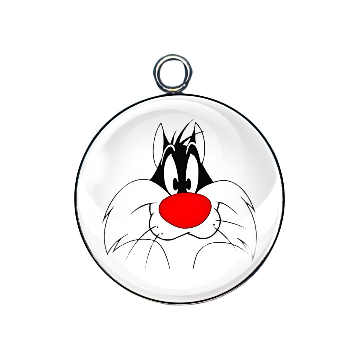 Looney Tunes Glass Cabochon Charms