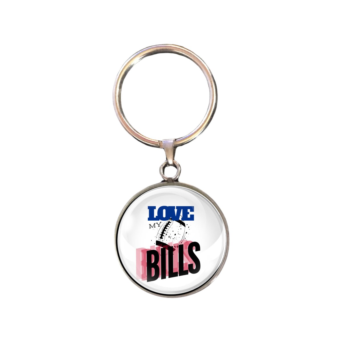 Love My Bills Glass Cabochon Charms, Earrings, KeyChain