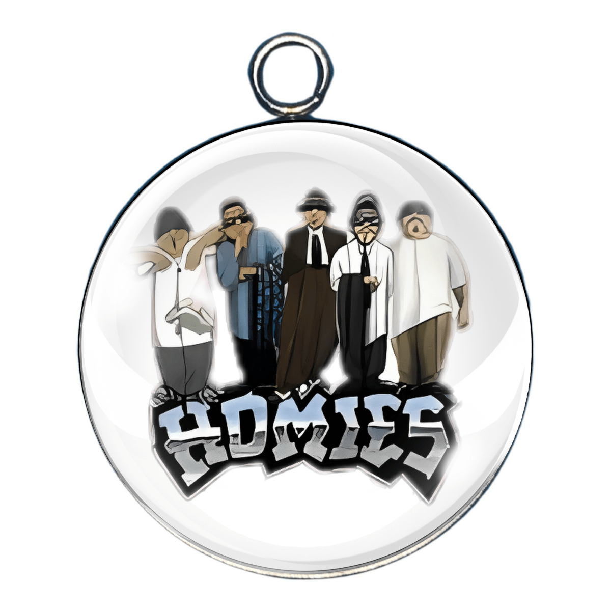 LowRider Homie Glass Cabochon Charms