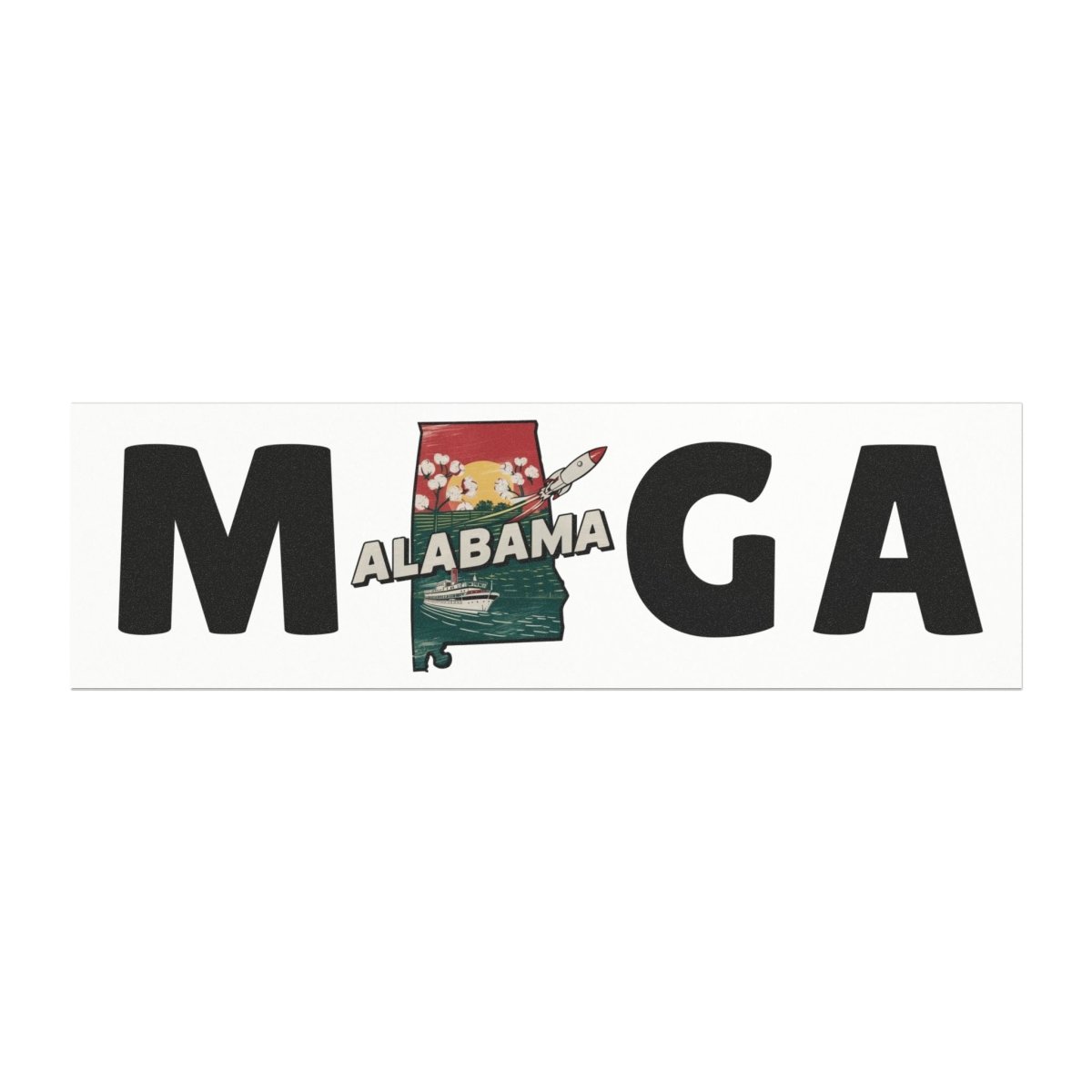 Make Alabama Great Again Car Magnets