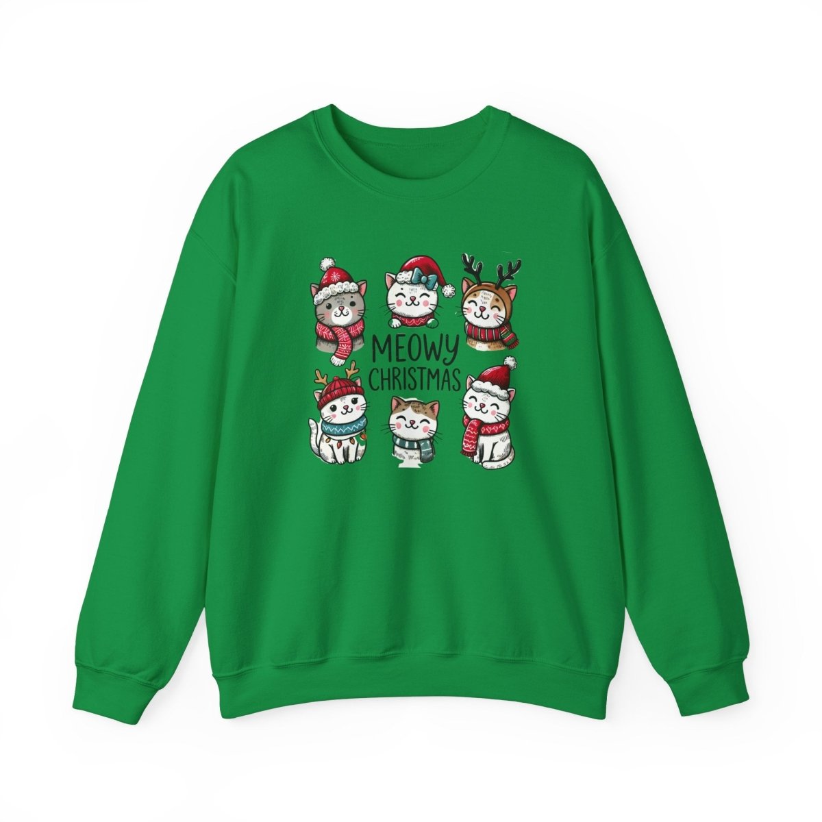 Meowy Christmas Crewneck Sweatshirt