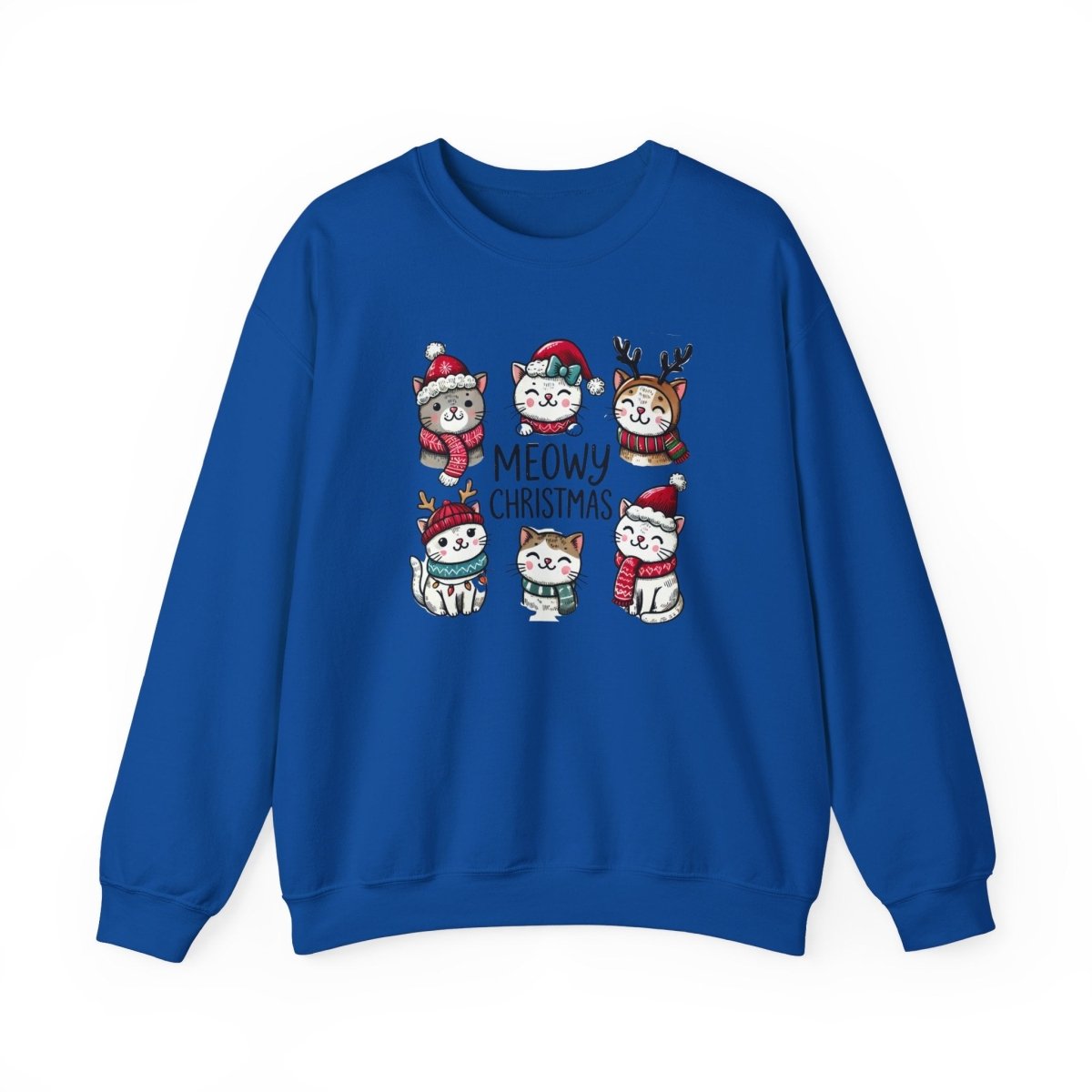 Meowy Christmas Crewneck Sweatshirt