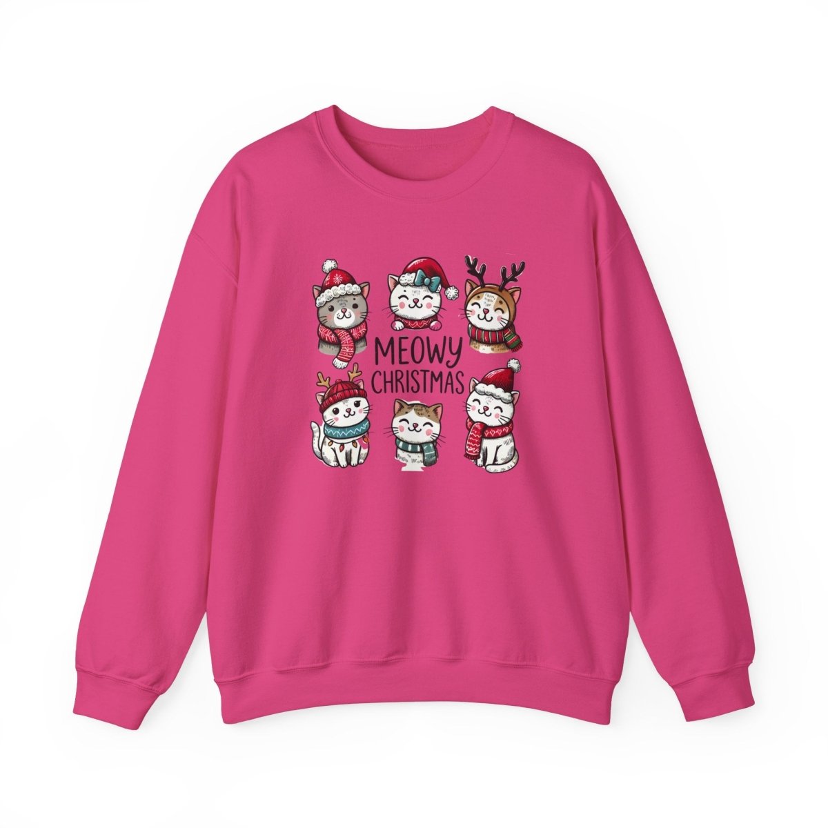 Meowy Christmas Crewneck Sweatshirt