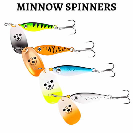 Minnow Spinner lure, Crappie Fishing Spinner Tackle