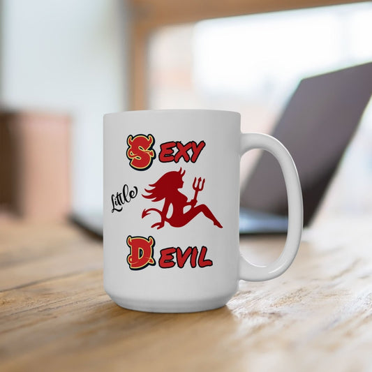 Mug - Sexy Little Devil Ceramic Mug (11oz, 15oz)