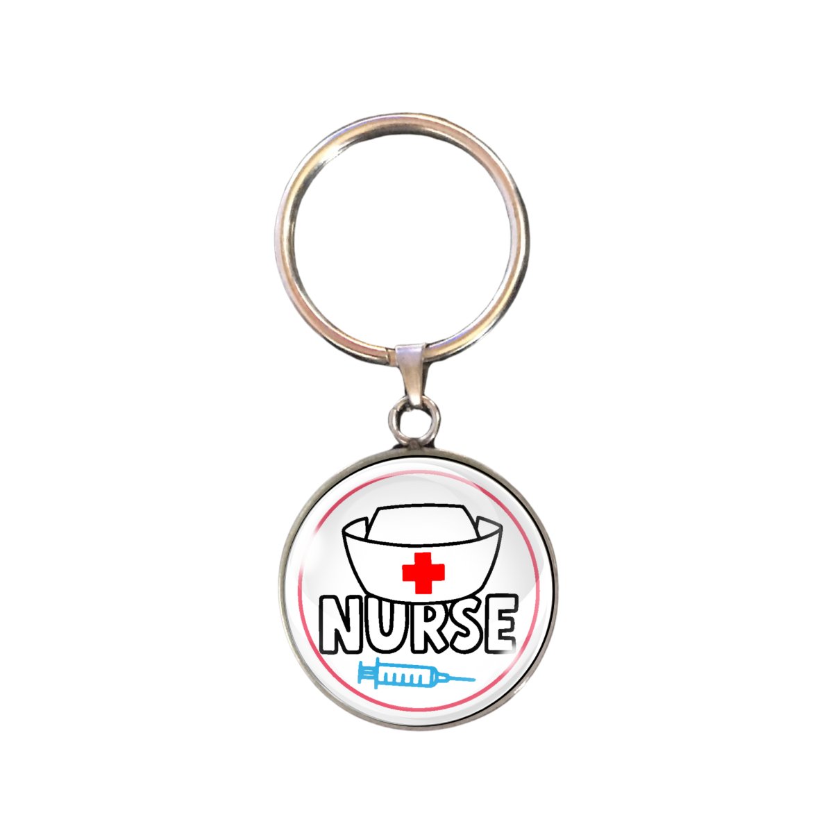 Nurse life keyring