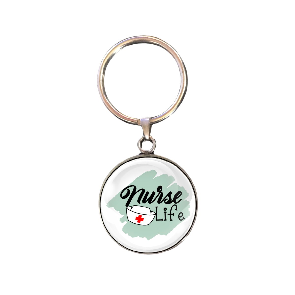 Nurse life keyring