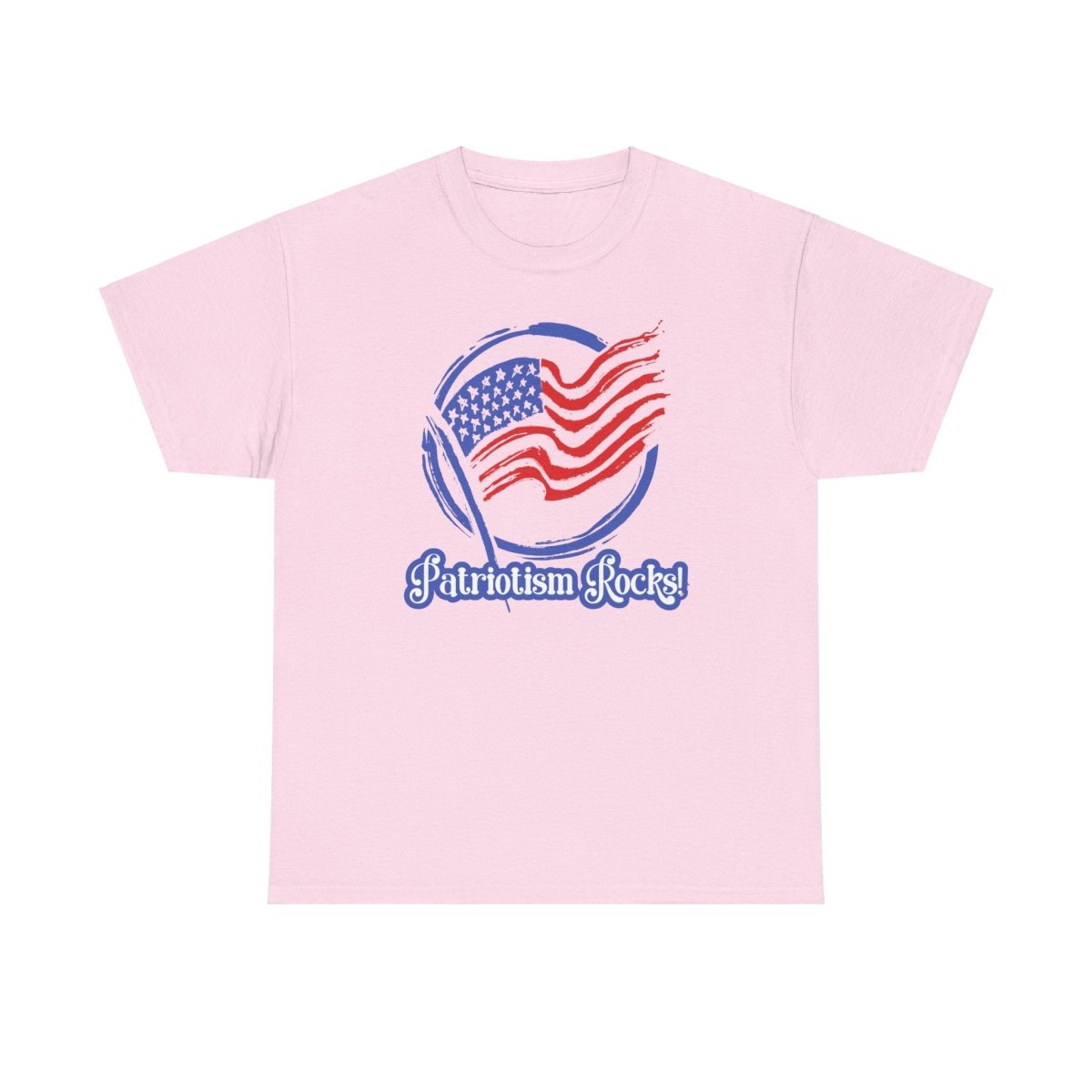 Patriotism Rocks T-Shirt - Unisex Heavy Cotton Tee