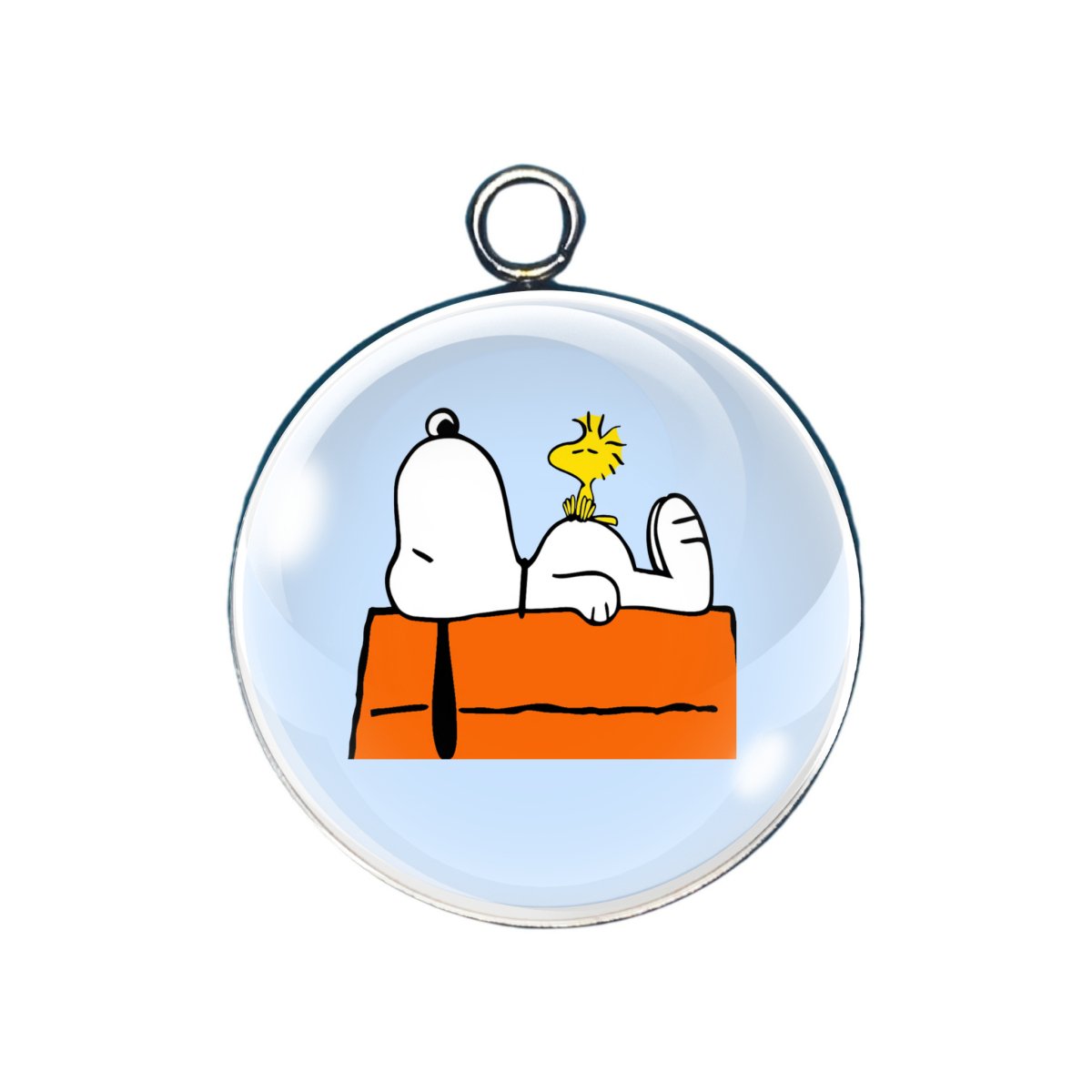 Peanuts Snoopy Glass Cabochon Charms