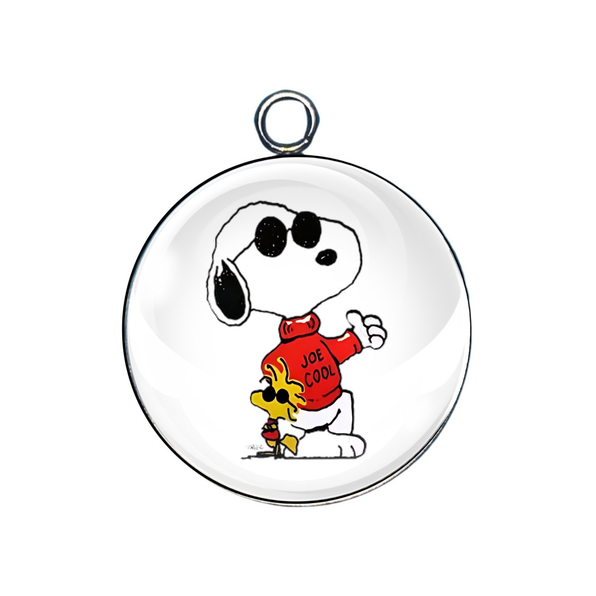 Peanuts Snoopy Glass Cabochon Charms