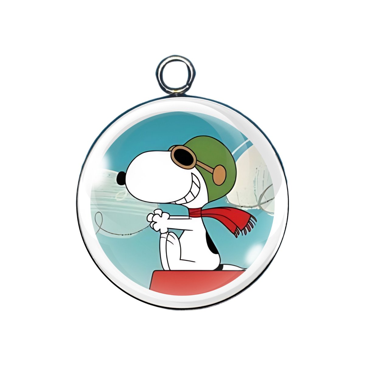 Peanuts Snoopy Glass Cabochon Charms