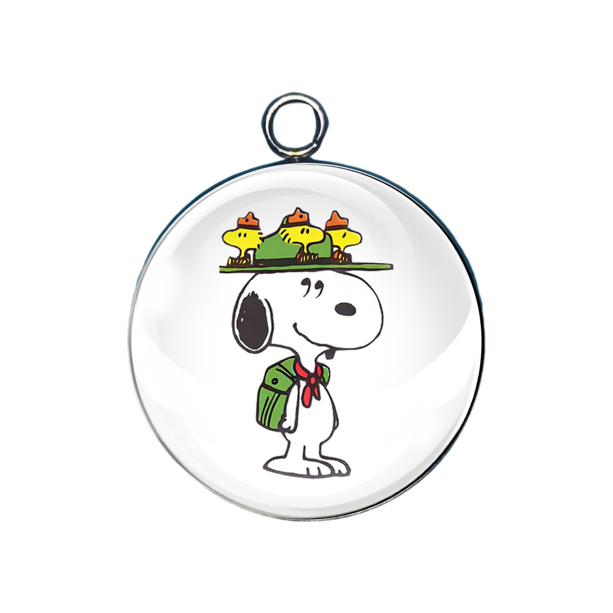 Peanuts Snoopy Glass Cabochon Charms