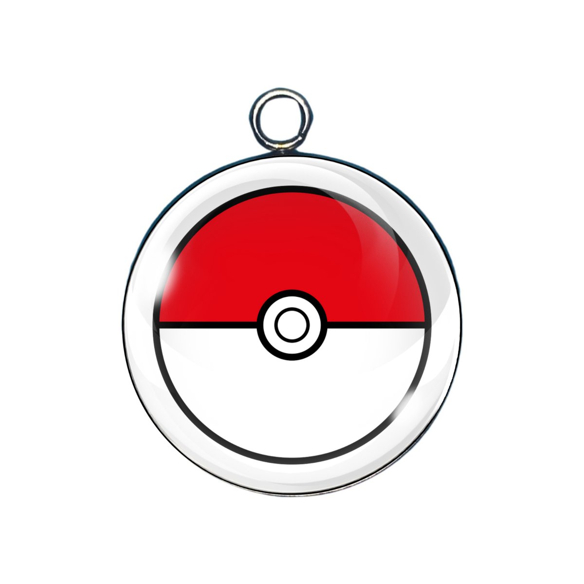 Pokemon glass cabochon charm