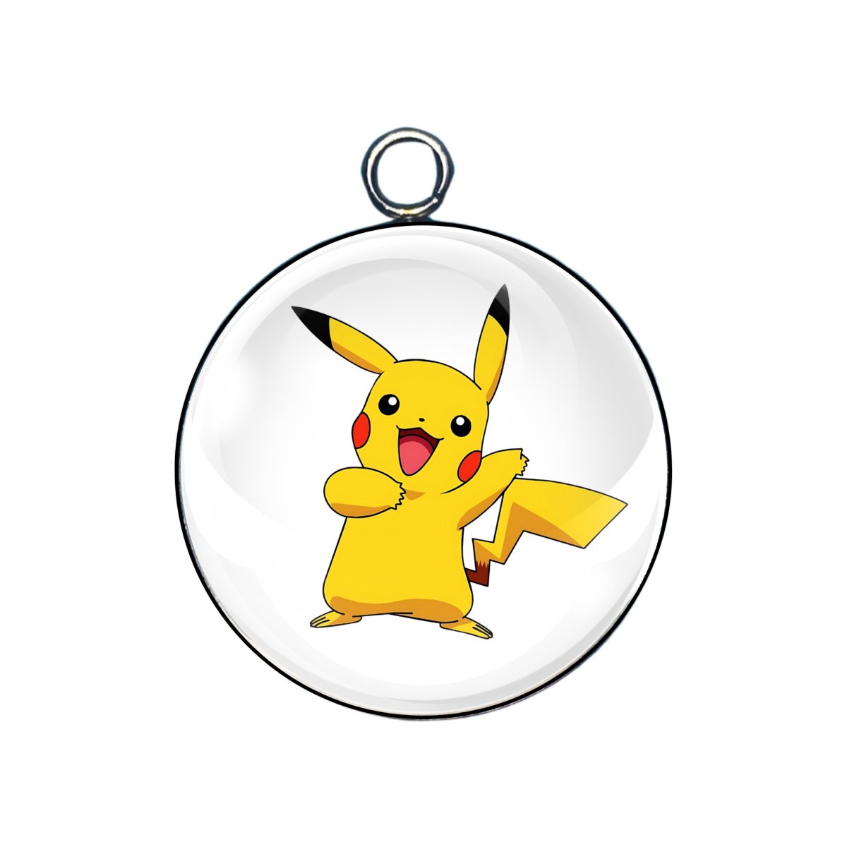 Pokemon glass cabochon charm