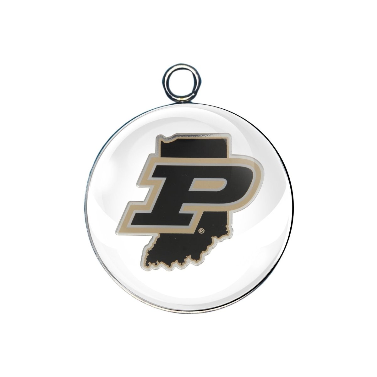 Purdue Boilermakers Glass Cabochon Charms