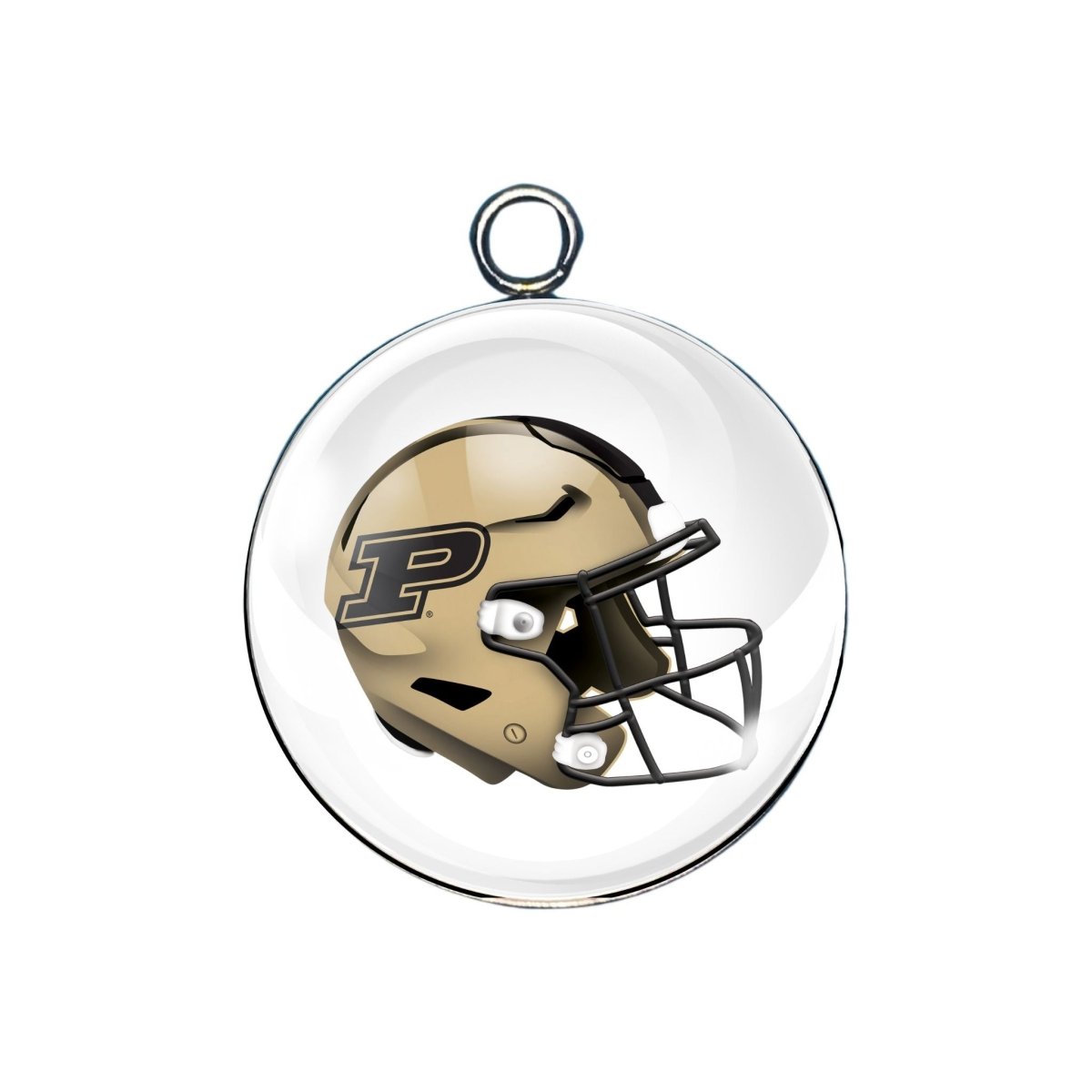 Purdue Boilermakers Glass Cabochon Charms