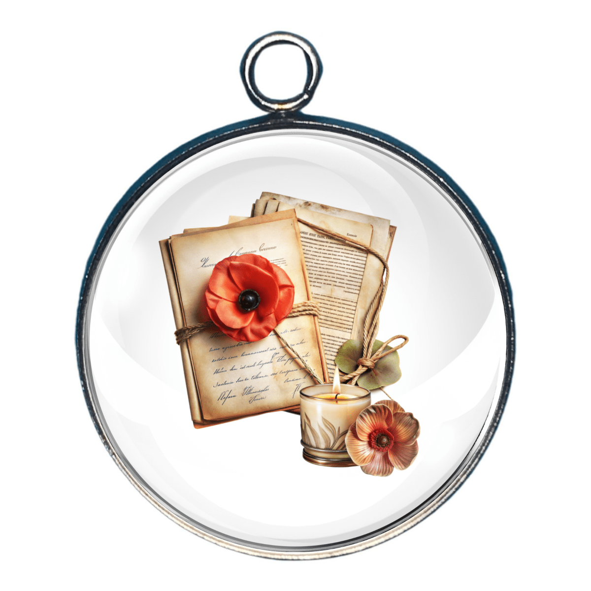 Remembrance Poppy Charms – Military Tribute, Veterans, & Memorial Keepsakes