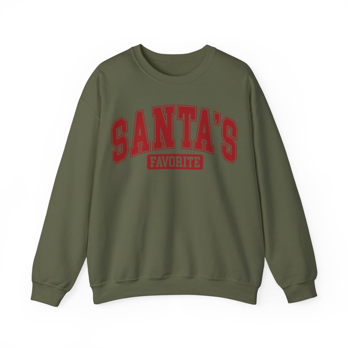 Santa's Favorite Crewneck Sweatshirt