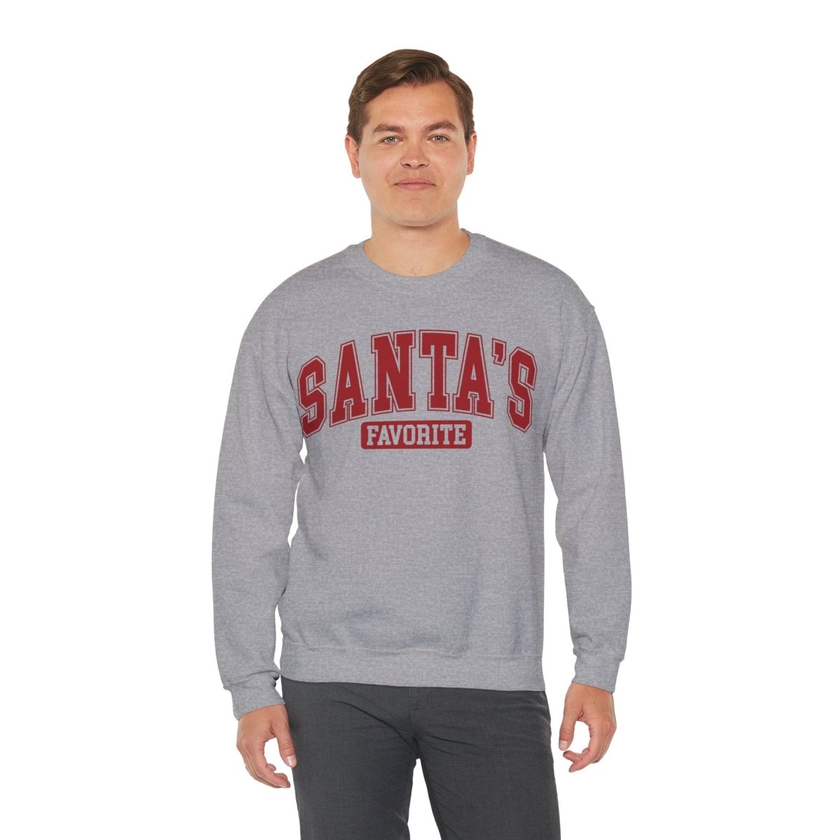 Santa's Favorite Crewneck Sweatshirt