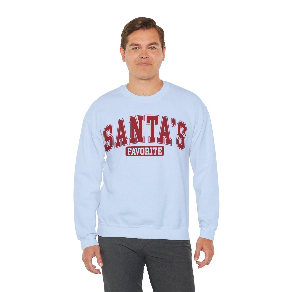 Santa's Favorite Crewneck Sweatshirt