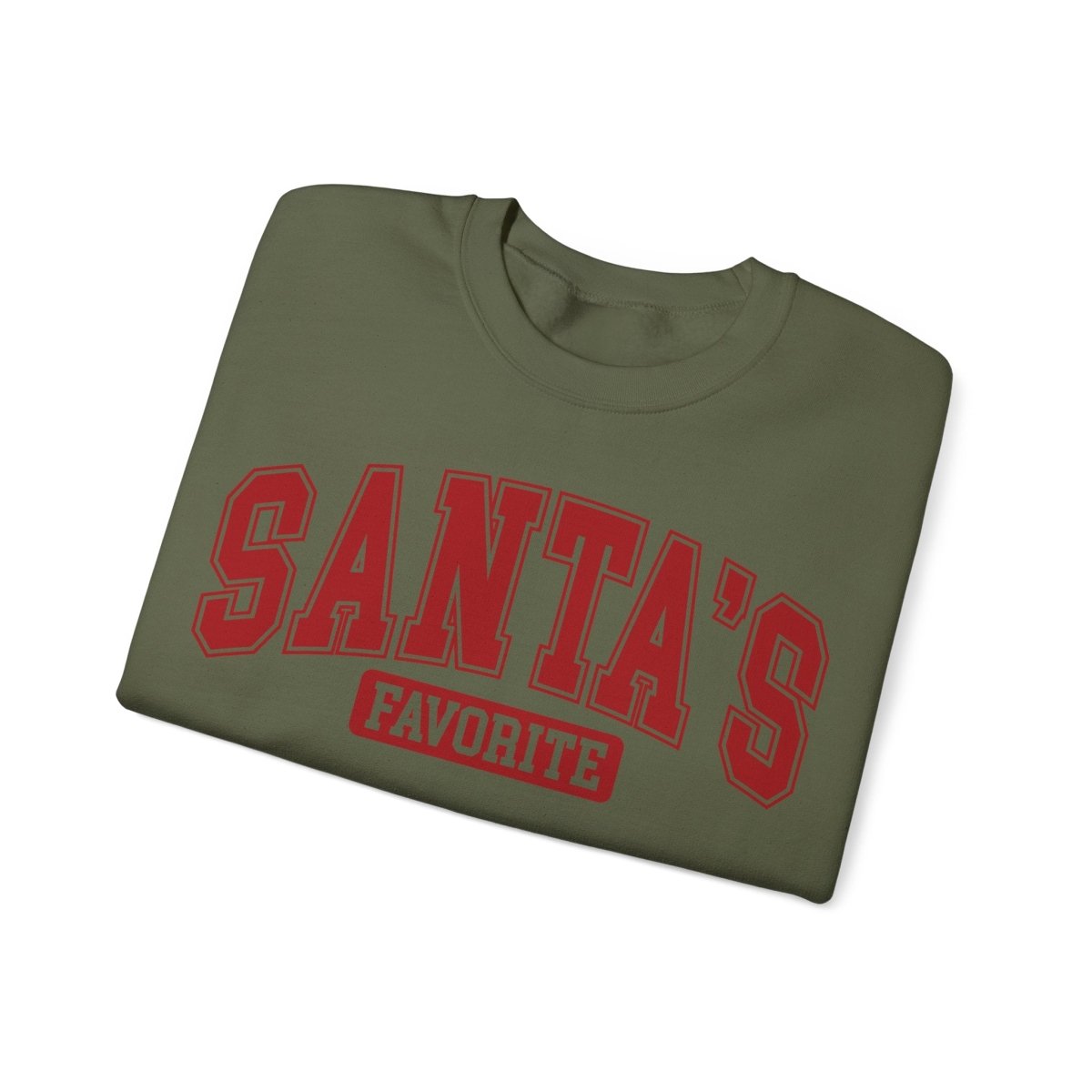 Santa's Favorite Crewneck Sweatshirt