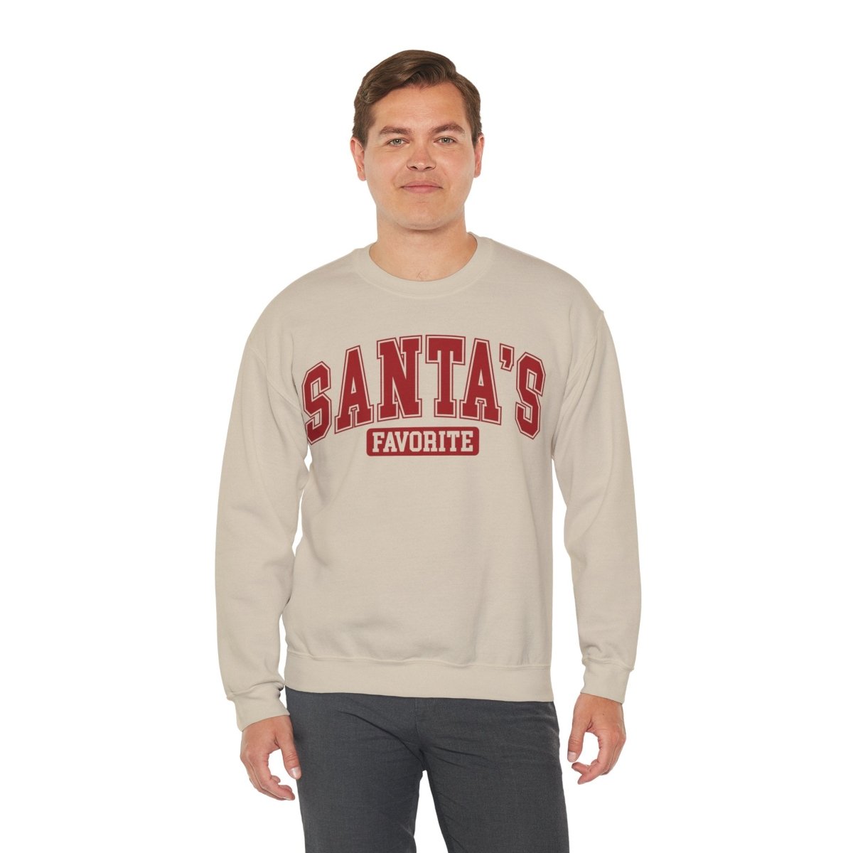 Santa's Favorite Crewneck Sweatshirt