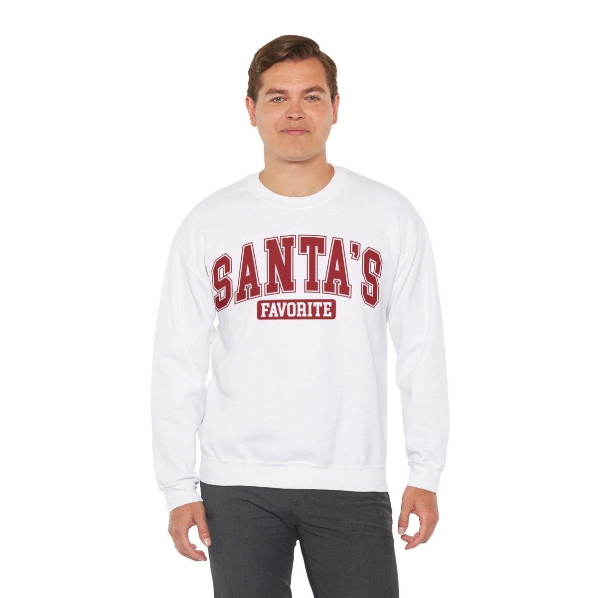 Santa's Favorite Crewneck Sweatshirt