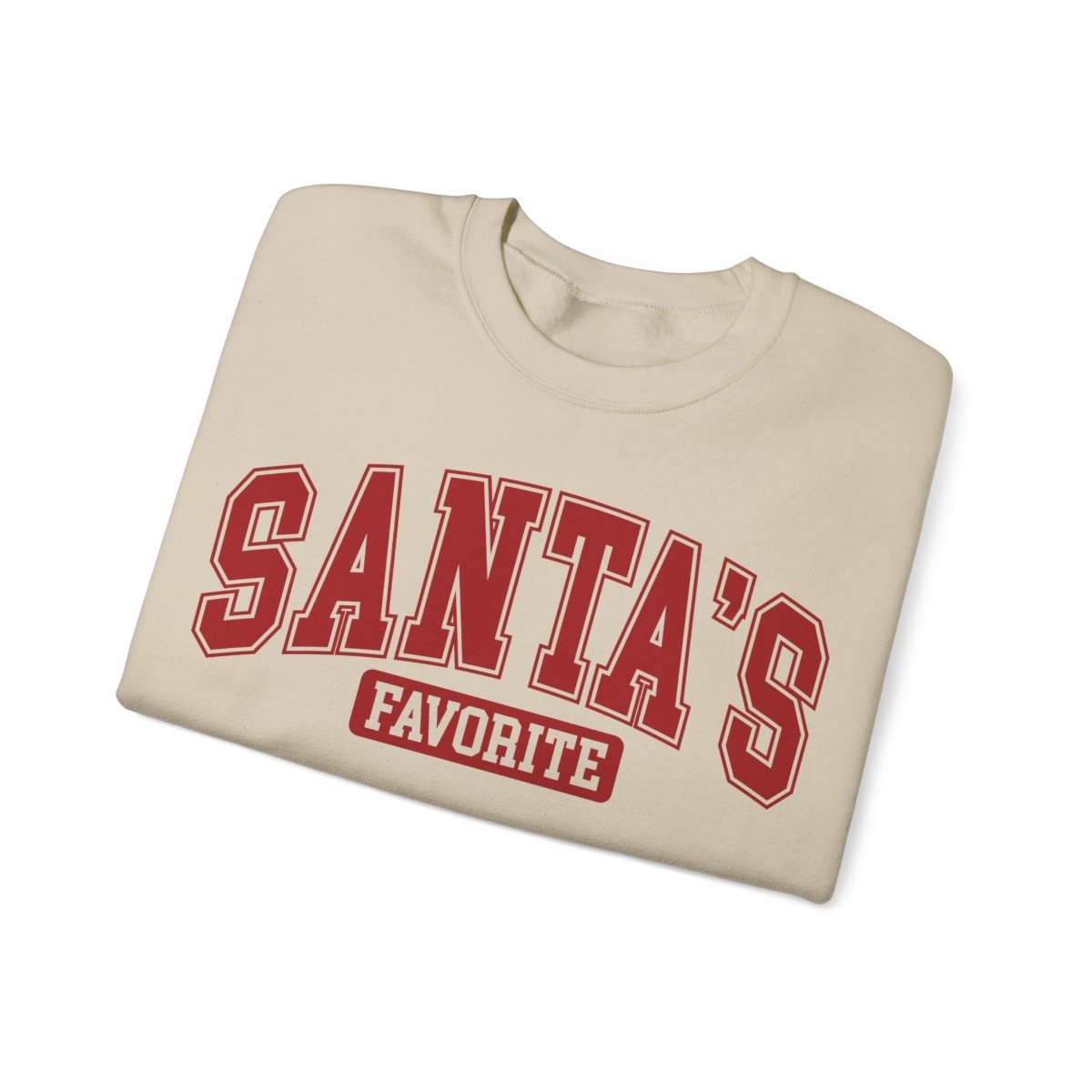 Santa's Favorite Crewneck Sweatshirt