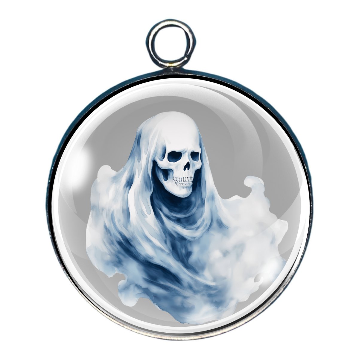 Charm featuring a scary ghost 