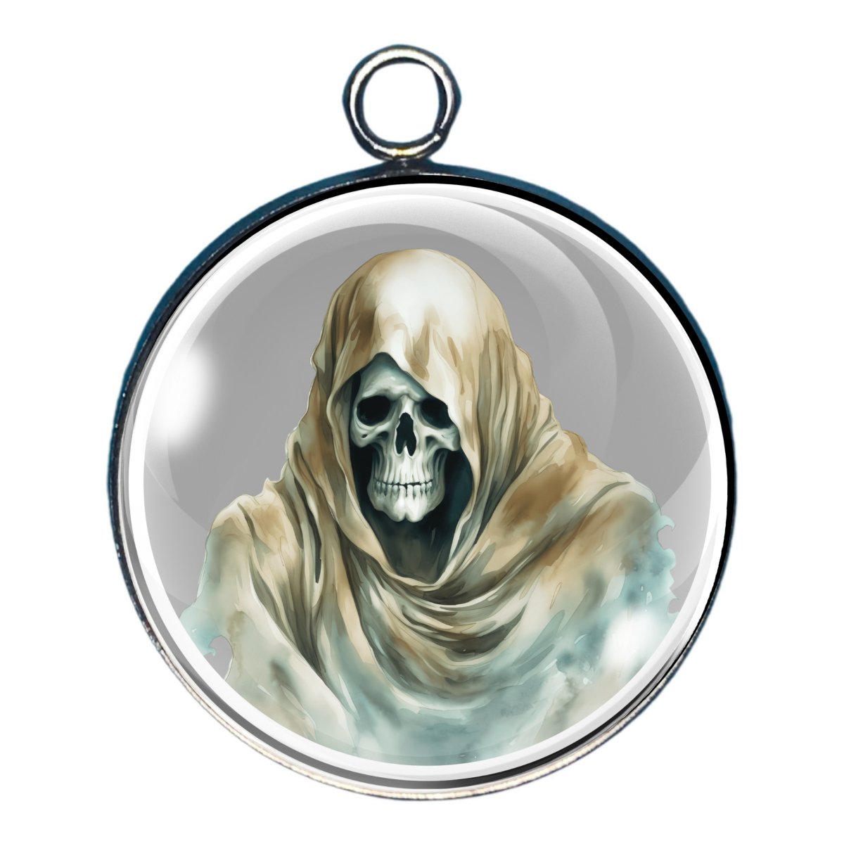 Charm featuring a scary ghost 