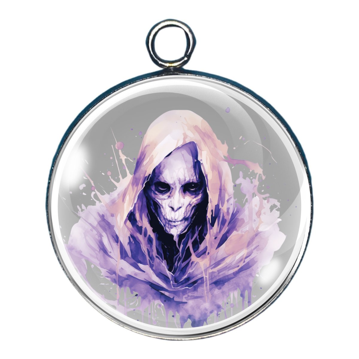 Charm featuring a scary ghost 