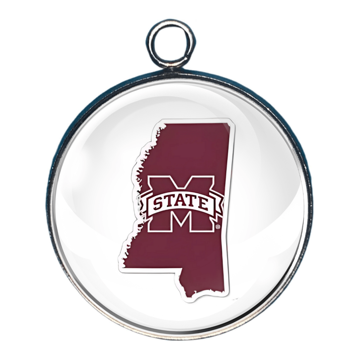 SEC Glass Cabochon Charms- College Pride Charms
