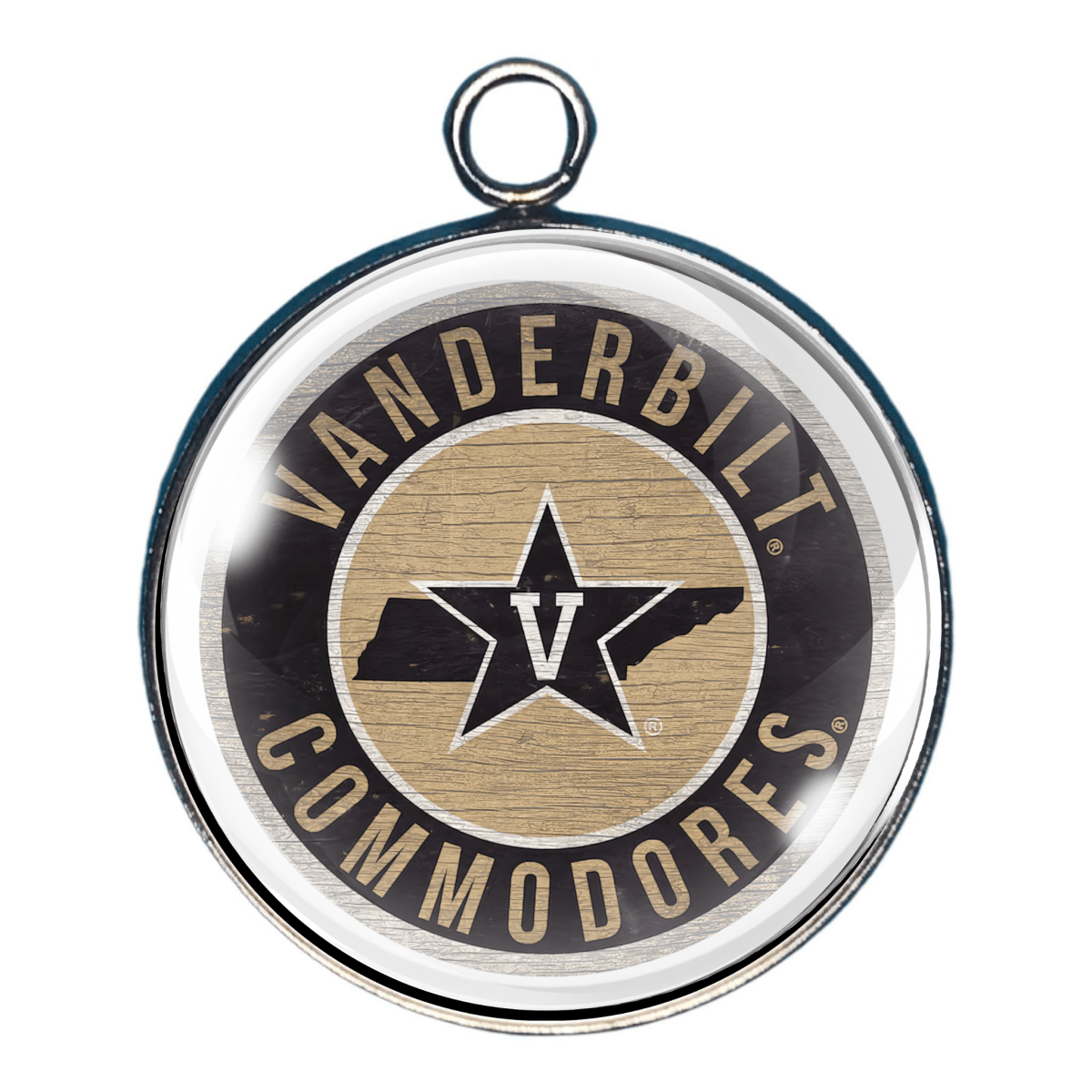 SEC Glass Cabochon Charms- College Pride Charms