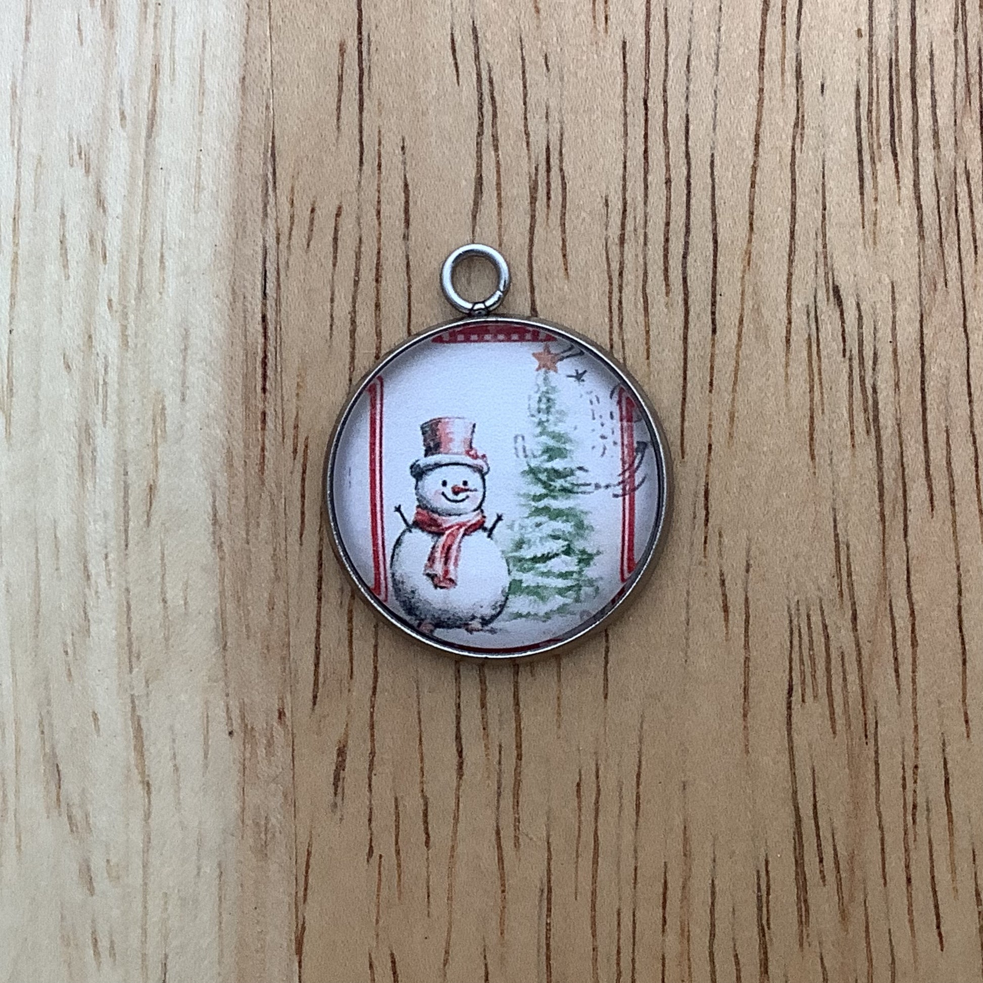 nostalgic Christmas stamp design charm