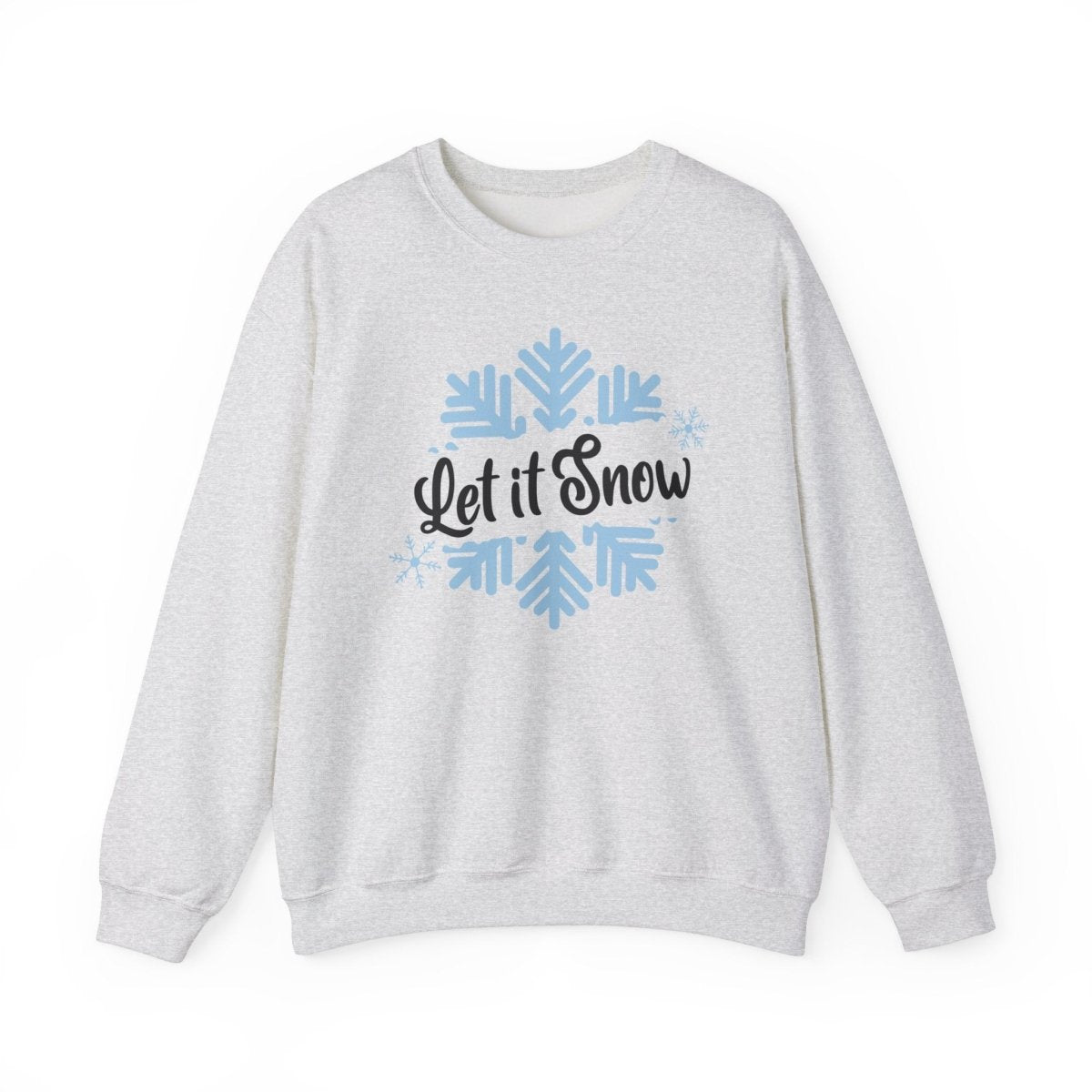 Snowflake Unisex Sweatshirt - Let it snow Design