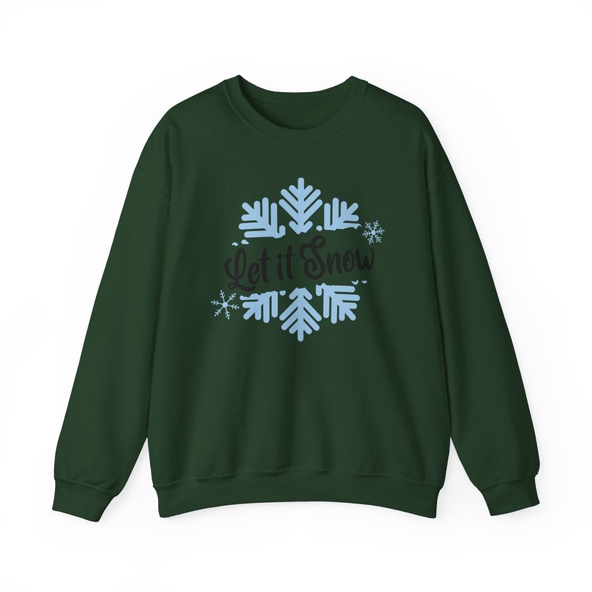 Snowflake Unisex Sweatshirt - Let it snow Design