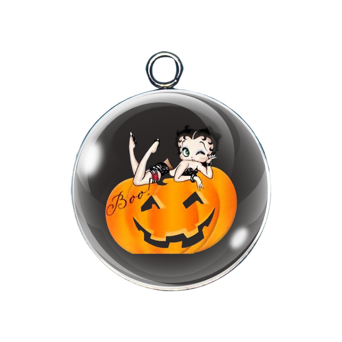 Spooky Betty Boop Halloween Charms