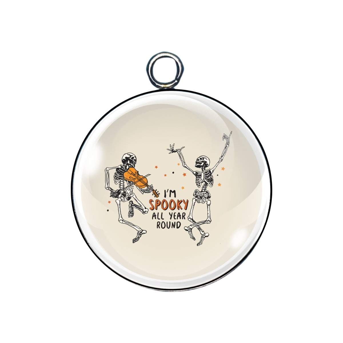 Spooky Skeleton Halloween Charms