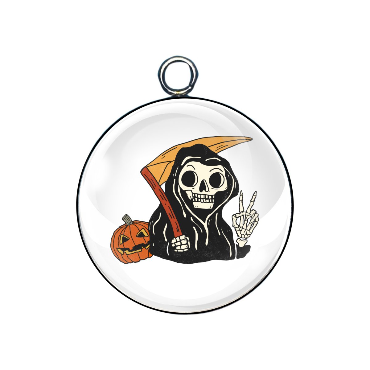 Spooky Skeleton Halloween Charms