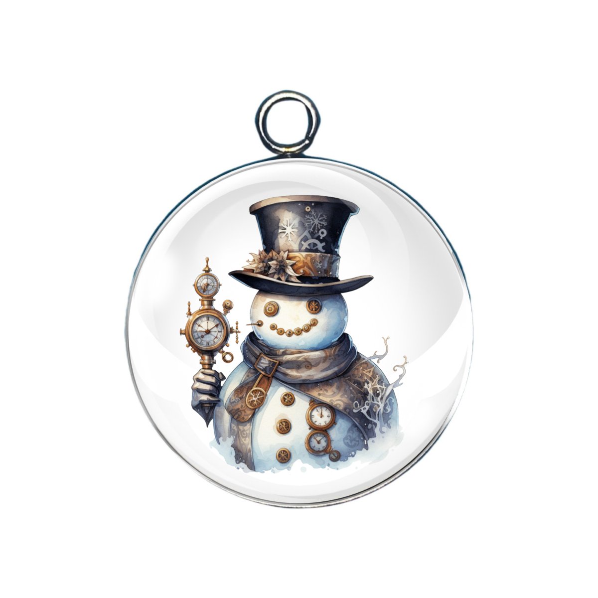 Steampunk Christmas Charms